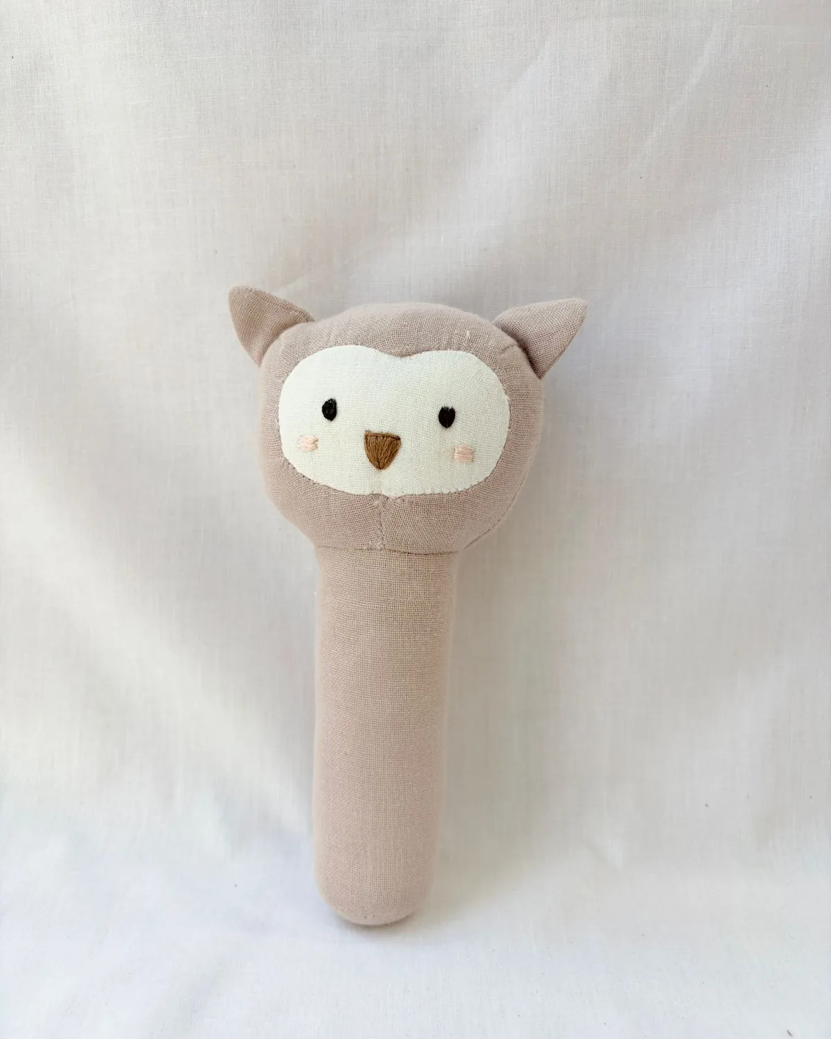 Muslin Owl Rattle