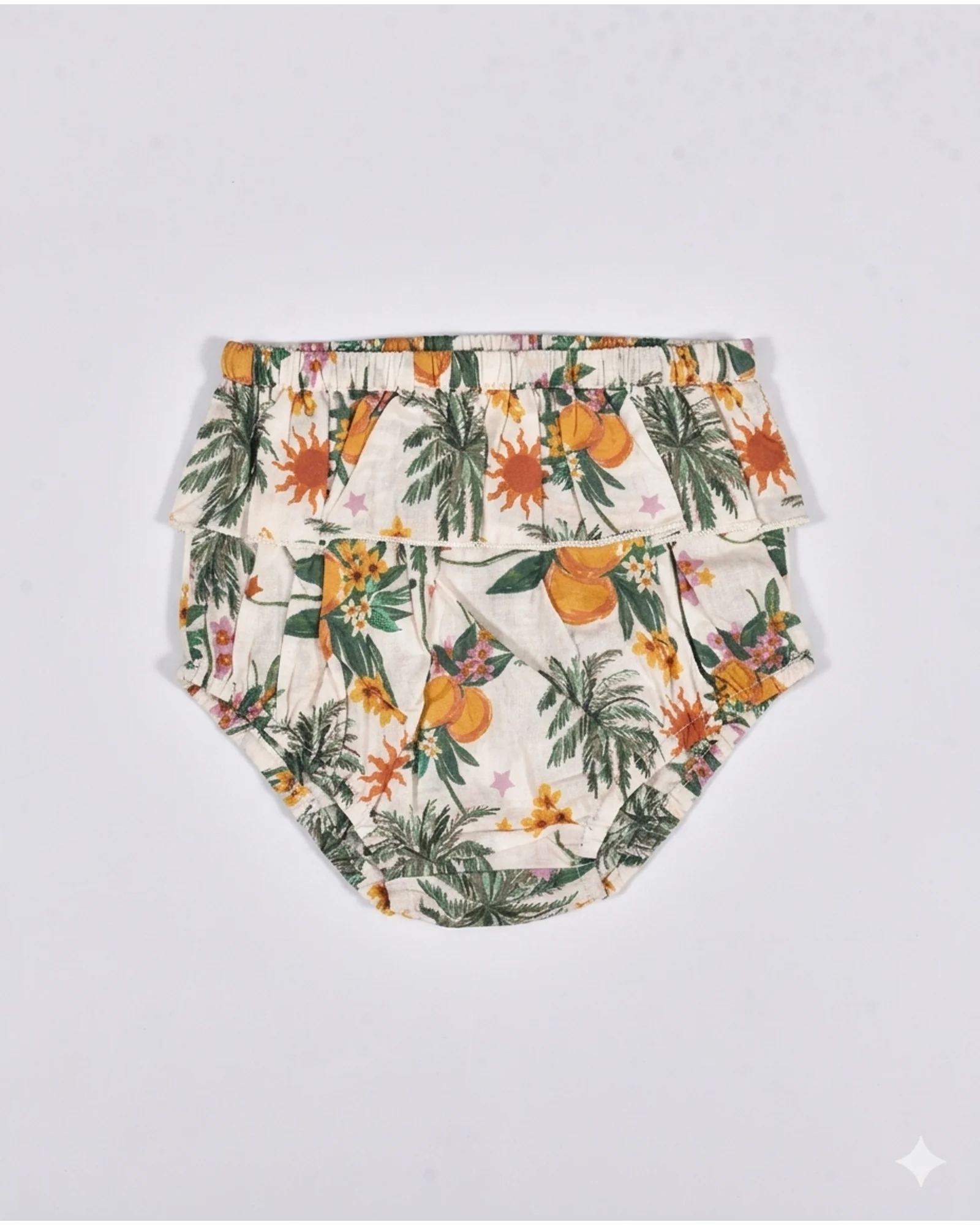 Tropical Pineapple Ruffle Bloomers — image 1