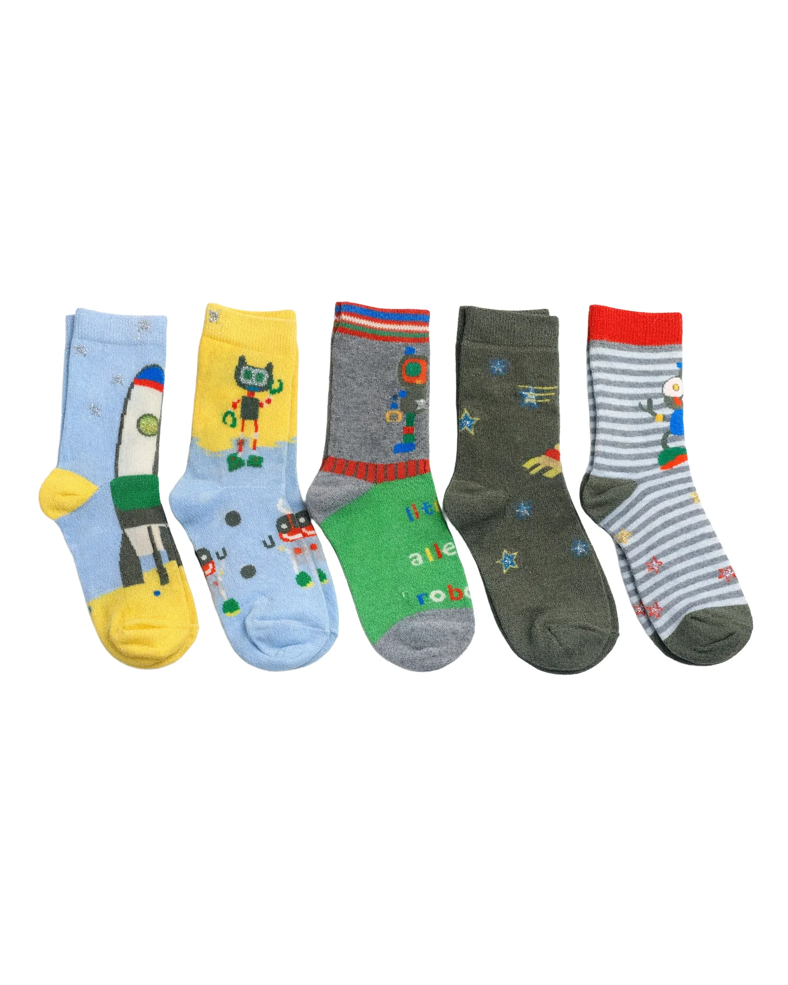 Space Robot Crew Socks — image 1