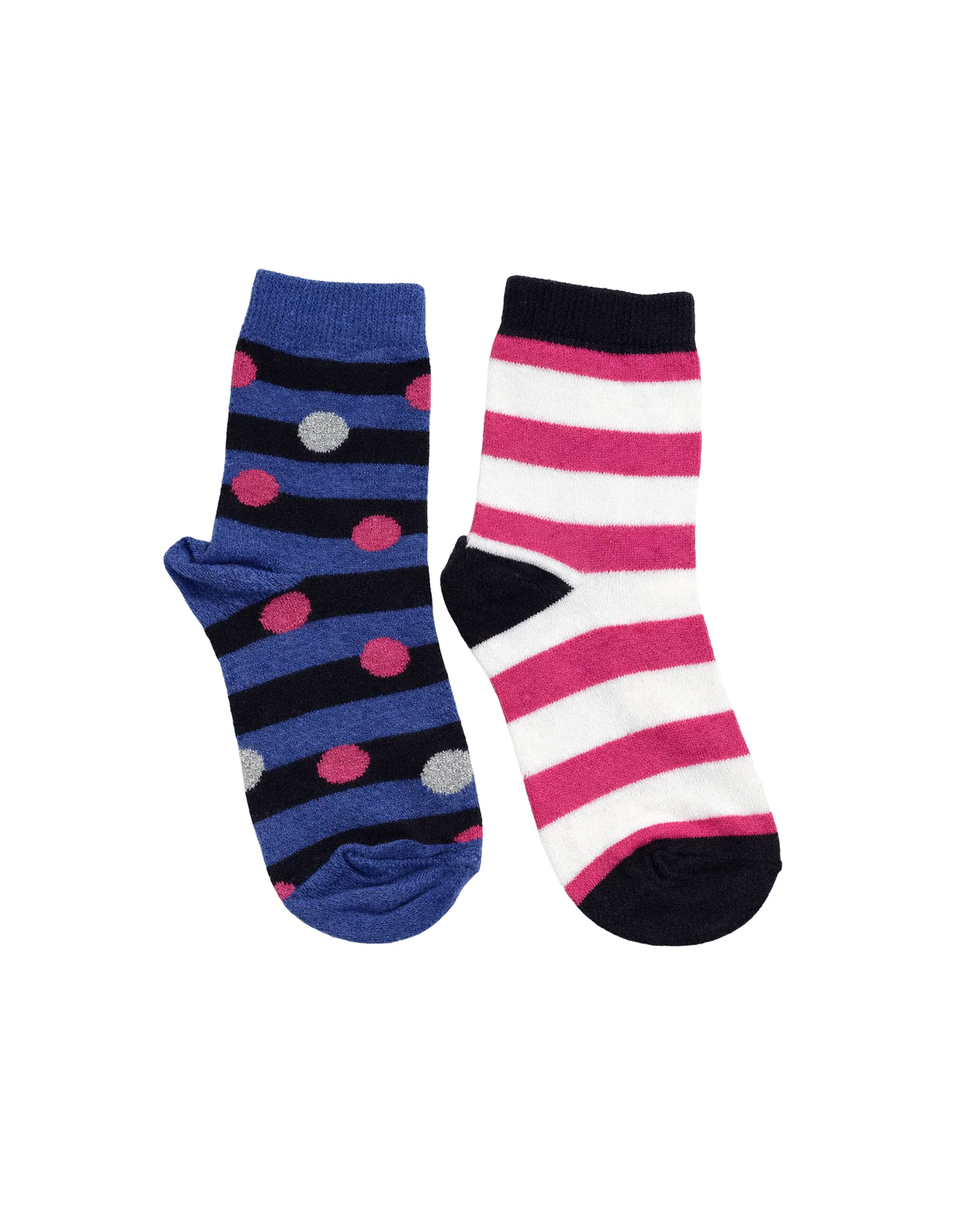 Spot & Stripe Ankle Socks — image 1