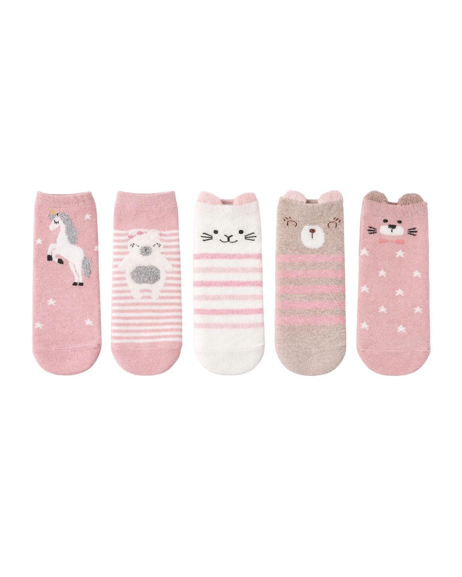 Unicorn Pink Ankle Socks — image 1