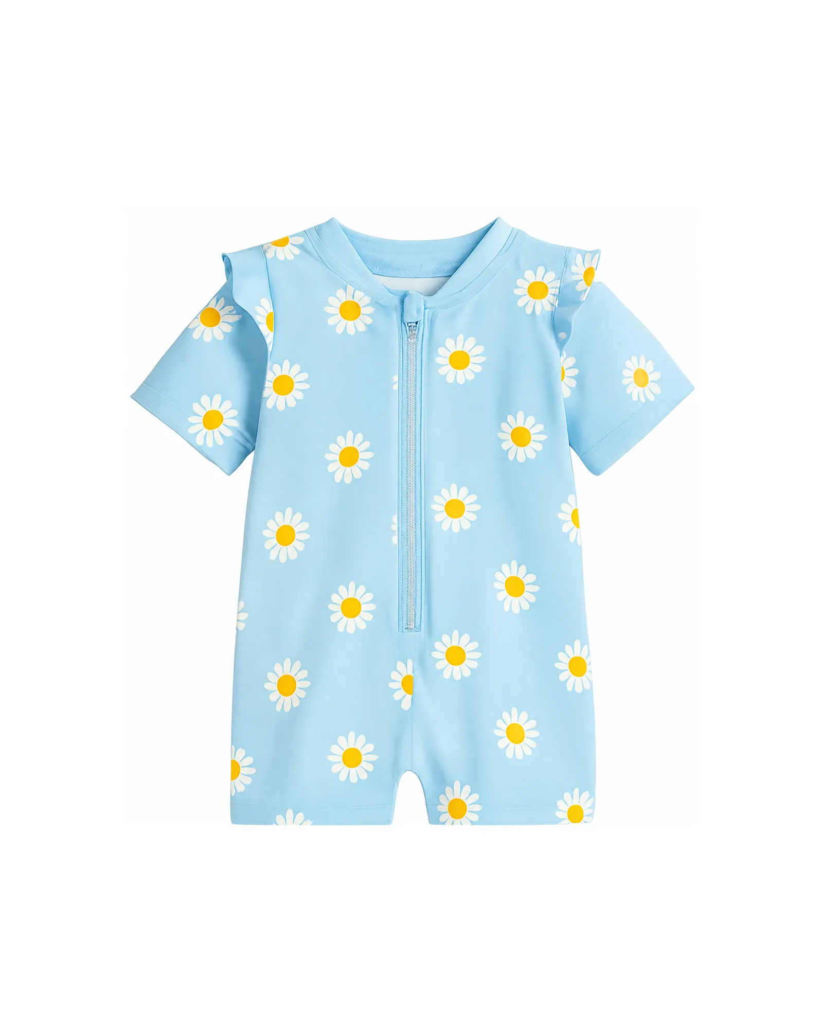Blue Daisy Rash Guard Set — image 1