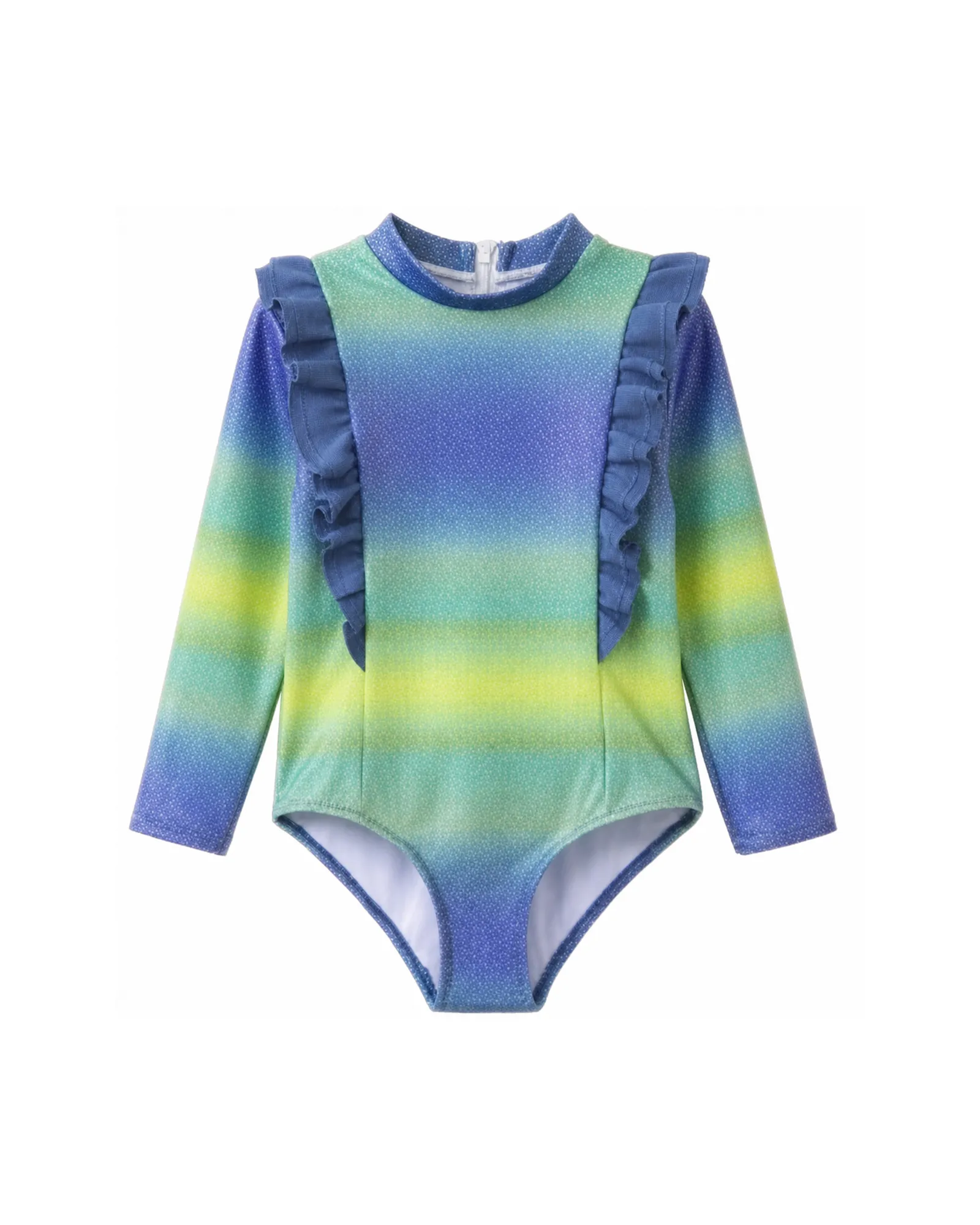 Ombre Ruffle Swimsuit — image 1