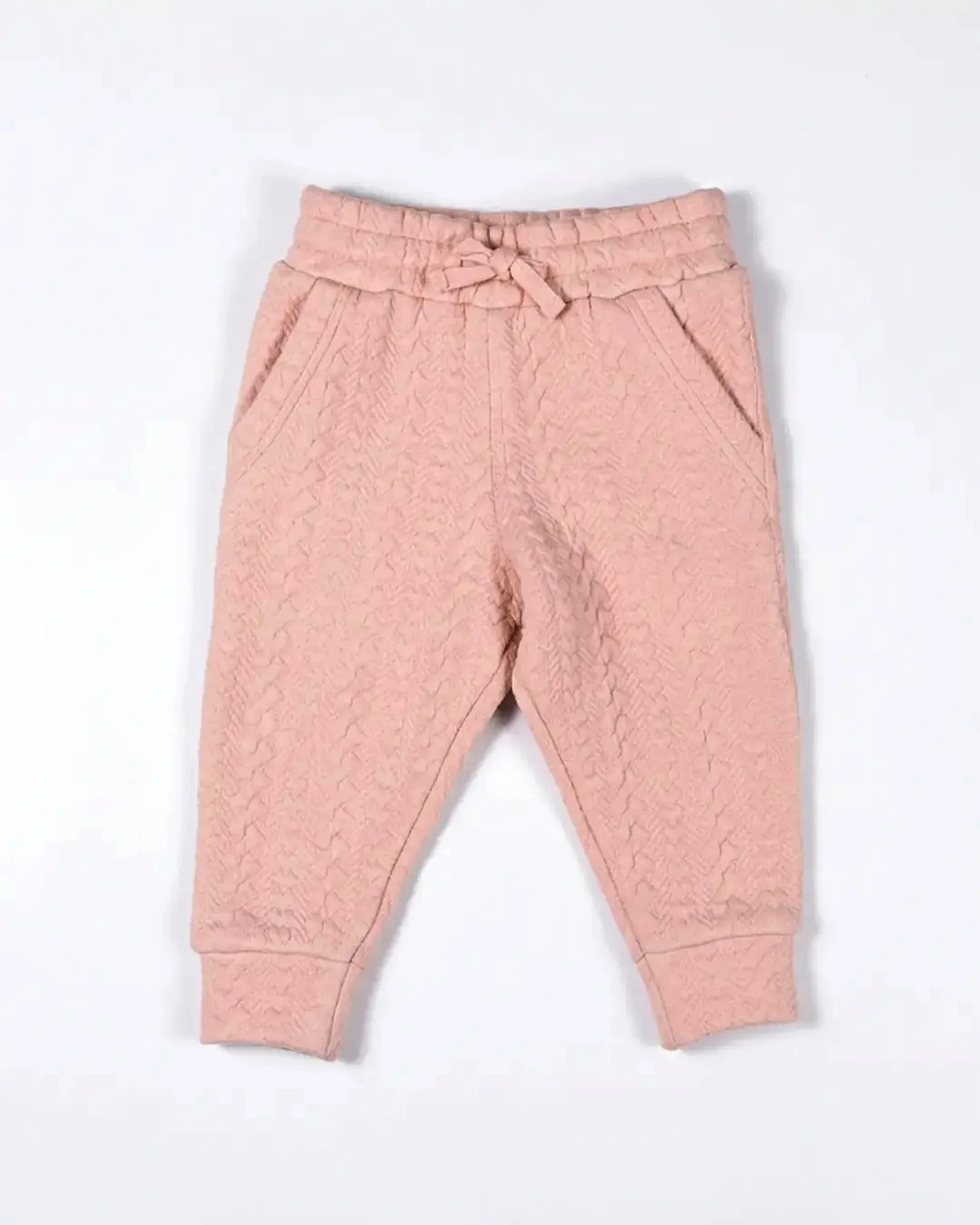 Cable Knit Jogger Pants — image 1